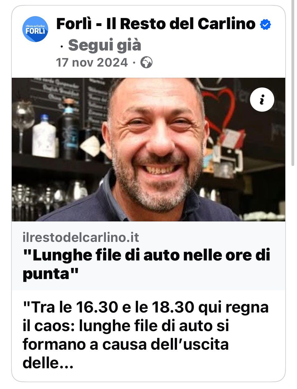 Il Resto del Carlino 17 Novembre 2024